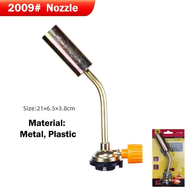 Professional Metal Welding Gas Torch Flame Butane Portable Outdoor BBQ Spray Nozzle Flamethrower Welding Equipment Kitchen
