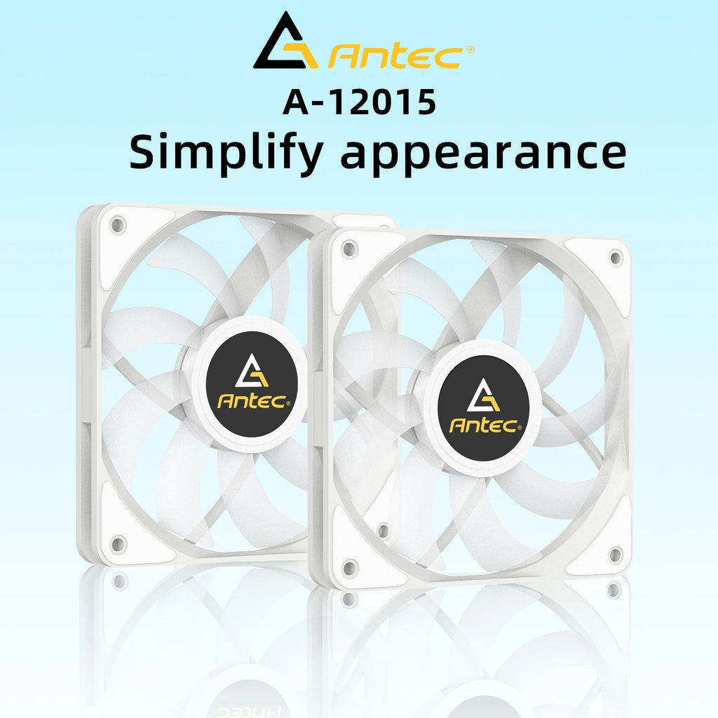Antec Computer Case Fan PWM 4 Pin 5V 3Pin ARGB 120mm Silent  Fan CPU Cooler Cooling Fan Cooling Radiator Fan 12V Adjust Fan