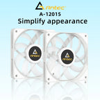 Antec Computer Case Fan PWM 4 Pin 5V 3Pin ARGB 120mm Silent  Fan CPU Cooler Cooling Fan Cooling Radiator Fan 12V Adjust Fan