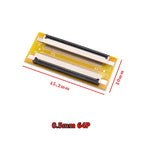 FPC Extension Board FFC Flexible Ribbon Cable Adapter Board 1.0/0.5mm Spacing Flat Wire 4P/8P/10P/20P/40P-60P for Electronics