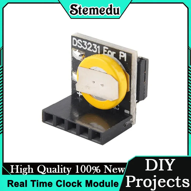 DS3231 RTC Module Precision Ultra Accurate I2C Real Time Clock 3.3V 5V for Raspberry Pi Compatible Arduino RC Robots Projects