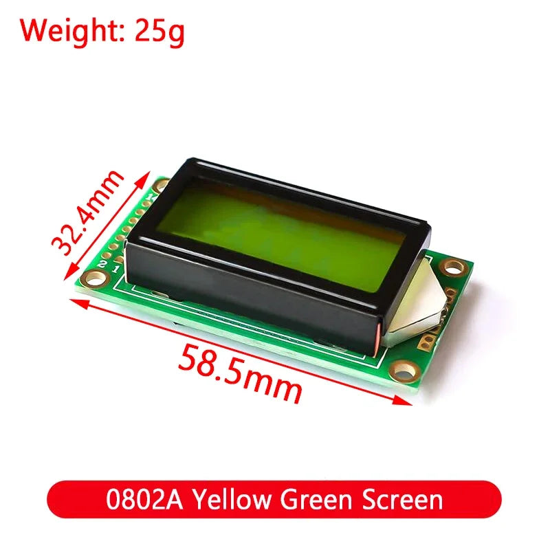 Module Blue Green Screen For Arduino 0802 1602 2004 12864 LCD Character UNO R3 Mega2560 Display PCF8574T IIC I2C Interface