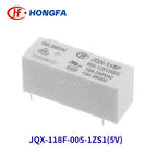 10Pcs New HF Relay JQX-118F-005-1ZS1 JQX-118F-012-1ZS1 JQX-118F-024-1ZS1 HF118F 012 1ZS1 10A 5PIN 5V 12V 24V power relay