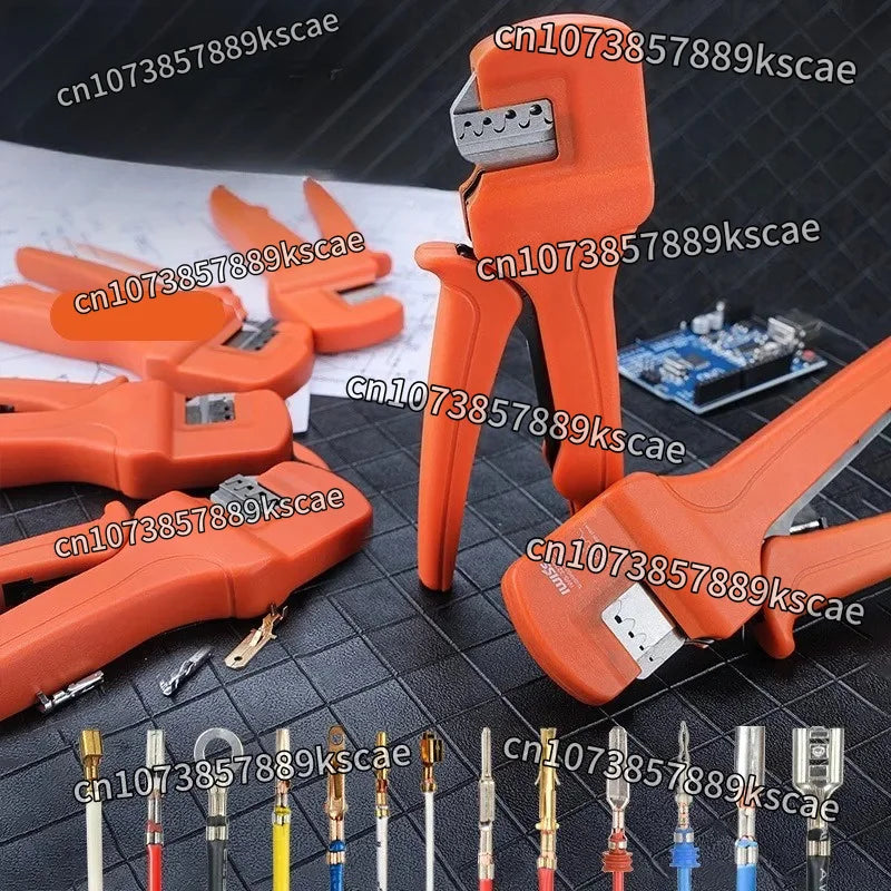 IWS-3220S Wire Crimping Tool for JST, Molex, Dupont Micro Terminals Connectors Crimper, AWG 32-22 Mini Hand Plier