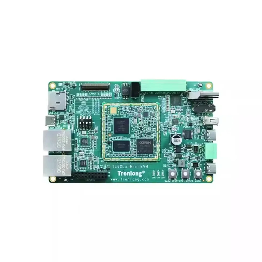 Am62lx Industrial Development Board With Am62l32 Dual Cortex-a53 Processor, Am335x Upgrade, Can-fd and Tsn Tronlong Ti