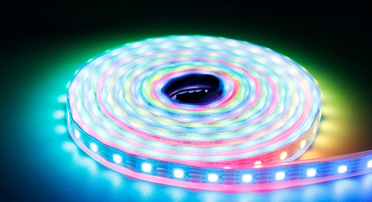 WS2811 WS2812B WS2813 WS2815 30/60/144 leds/m RGB LED Strip WS2812 Individually Addressable Tape Light IP30/IP65/IP67 DC5V DC12V