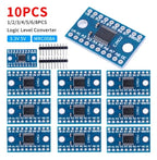 1-100pcs 3.3V 5V TXS0108E 8 Channel Logic Level Converter TTL Bi-directional Mutual Convert