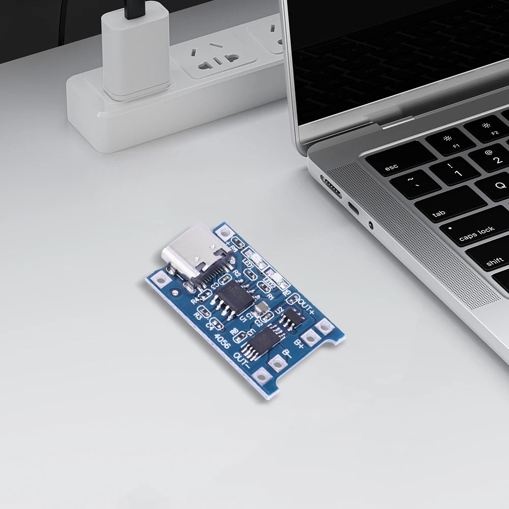 50-1pcs TP4056 3A 5V Lithium Battery Charging Board Module Micro USB/Type-c Interface Charging Protection 2-in-1