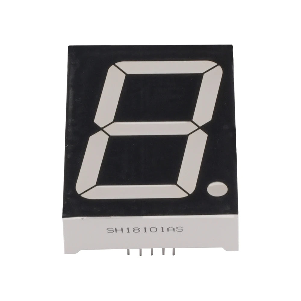 1.8 Inch LED Display Module 1 Bit 7 Segmen Red Common Anode Digital Tube 1.8" Led For Arduino