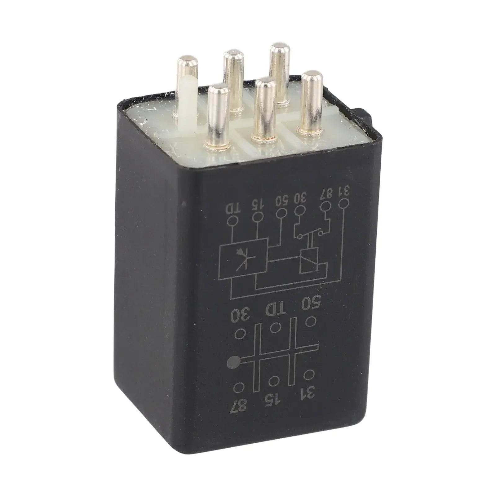 Fuel Pump- Relay Black- 12V  0015450505 0015450605 0015450705 For Mercedes For Benz W123 280E 280CE 280SE 1977-1982 Accessories-