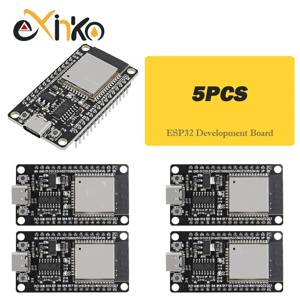 1-10pcs ESP32 Development Board WiFi+Bluetooth Ultra-Low Power Consumption Dual Core ESP-32 ESP-32S ESP32 Similar ESP8266