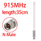 LoRa 868MHz 915MHz Antenna  Meshtastic Helium Hotspot Outdoor N Male Omni Fiberglass Long-distance Receiving Antennas White