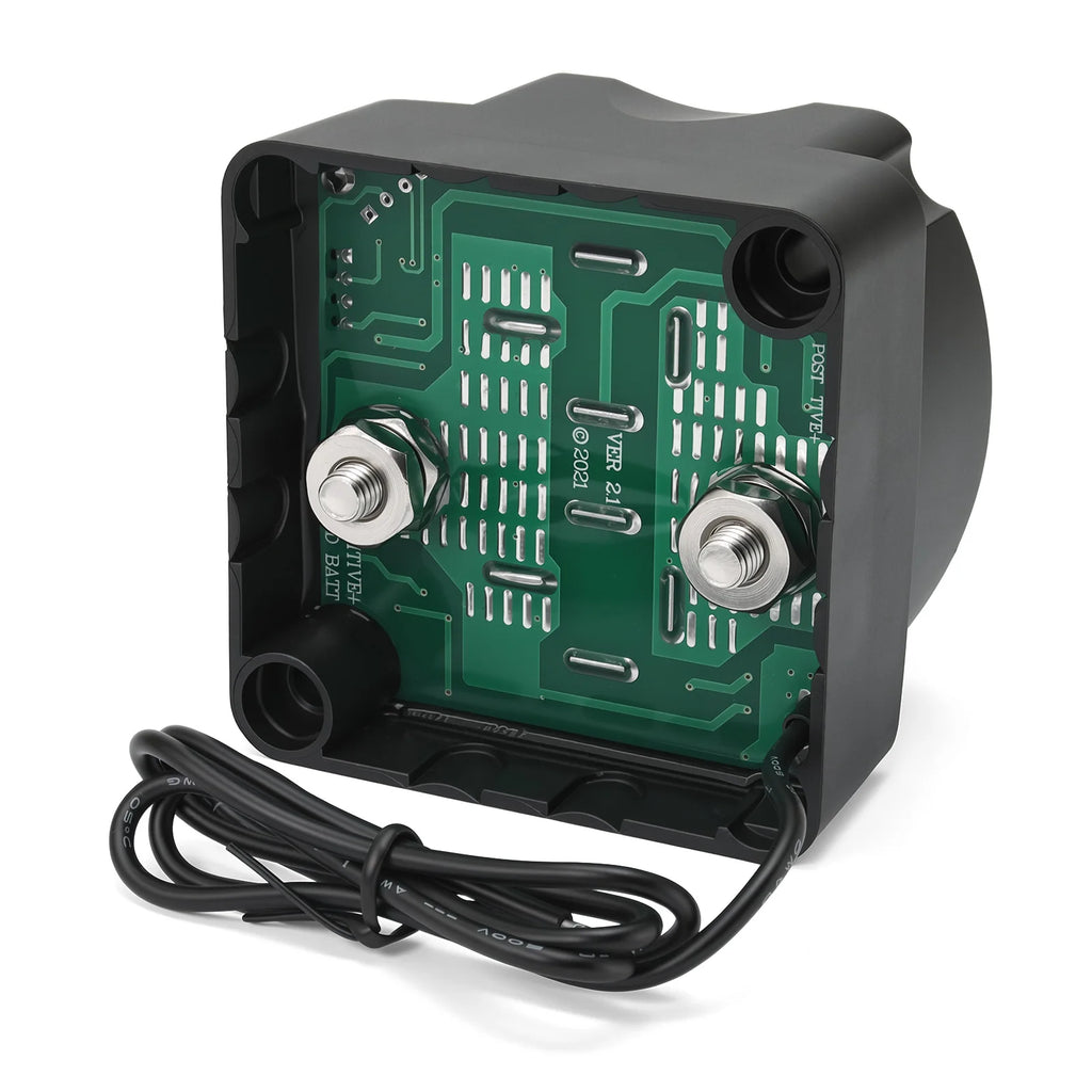 Smart Dual Battery Smart Isolator 12V 140A Digital Voltage Sensitive Relay VSR Split Charge For Camper Car RV