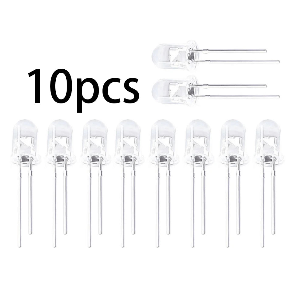 10-1000PCS/Pairs 5MM 940nm LEDs Infrared Emitter And IR Receiver Diode Diodes