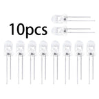 10-1000PCS/Pairs 5MM 940nm LEDs Infrared Emitter And IR Receiver Diode Diodes