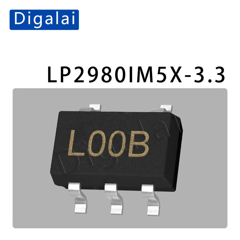 100%New original 5pcs LP2985IM5X-5.0 LP2980 LP2992 LP3985 3.0 3.3 ADJ SOT23-5 LDO Linear regulator chip