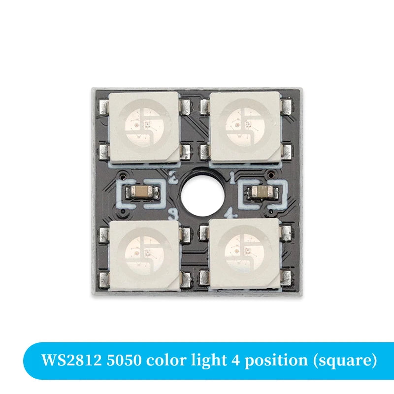 5V 1Bit 3 4Bit 7 8Bit 9 12Bit 16Bit 24Bit 32Bit 64 Bits WS2812 5050 RGB LED Ring Lamp Light + Integrated Drivers For Arduino Diy