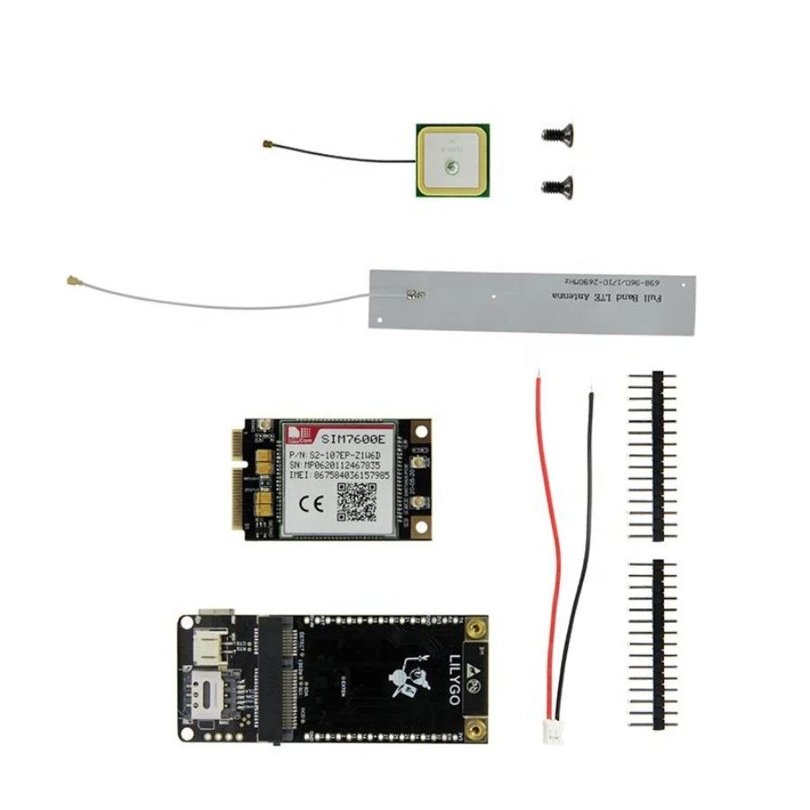 T-PCIE ESP32-WROVER-B 16MB AXP192 Chip WIFI BT Nano SIM Card With SIM7600E Multi Band LTE CAT1 Module
