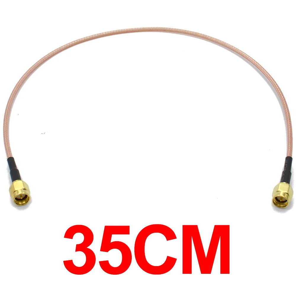SMA to SMA Cable Male to Male Connector Antenna extension jumper RF cable Pigtail Adapter Cable RG316 For WIFI 3G 4G GSM Antenna
