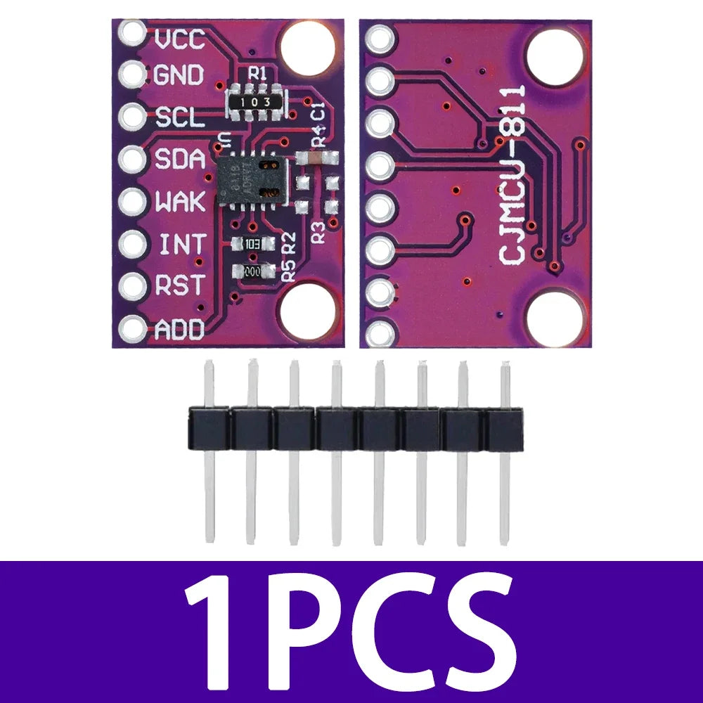1~3PCS Gas Sensor Carbon Dioxide Detection Sensor Module CCS811 CO2 eCO2 TVOC Air Quality Detecting I2C Output CJMCU-811 EGBO