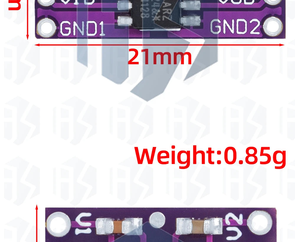 1~10PCS Magnetic Isolator Board Module Replace Optocouplers CJMCU-1201 ADUM1201 Isolator ADUM1201ARZ SOIC SPI Interface