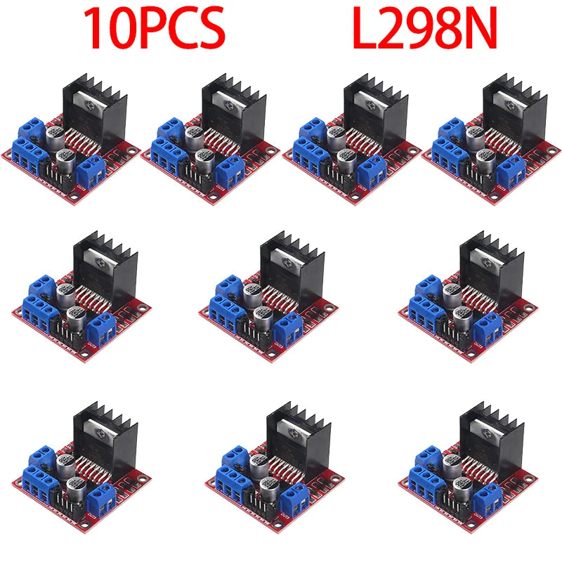 L298N Motor Driver Controller Board L298 Module For Arduino Dual H Bridge DC Stepper Motor Smart Car Robot
