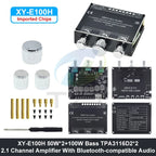 XY-E100H XY-E100L 2.1 Channel Bluetooth Audio Amplifier Board Module 50W+50W+100W Subwoofer With High Fidelity And Sound Quality