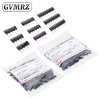 10pcs/200pcs 1K 1.5K 2K 2.2K 3K 5PIN 6PIN 9PIN exclusion Network Resistor array DIP 220R 330R 470R 510R 560R