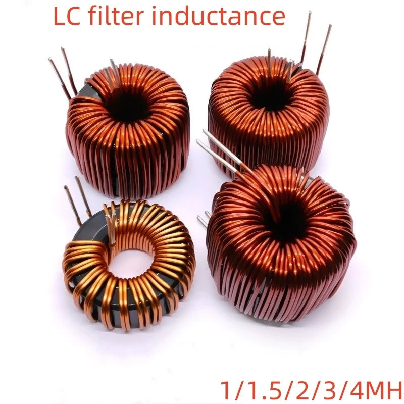 1PCS 47MM Iron Silicon Aluminum 1/1.5/2/3/4 MH 184125 Charging Pile PFC LC Filter Inductor DC-DC
