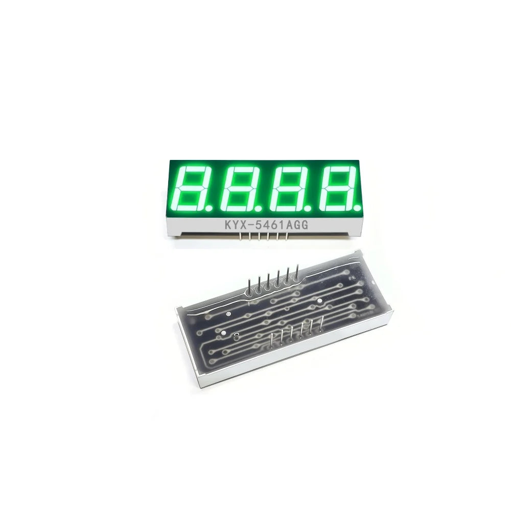 10PCS 0.56-inch 4-digit numeric tube 50mmX19mm digital display "8" height14.2mm seven-segment numeric tube 5461series5641