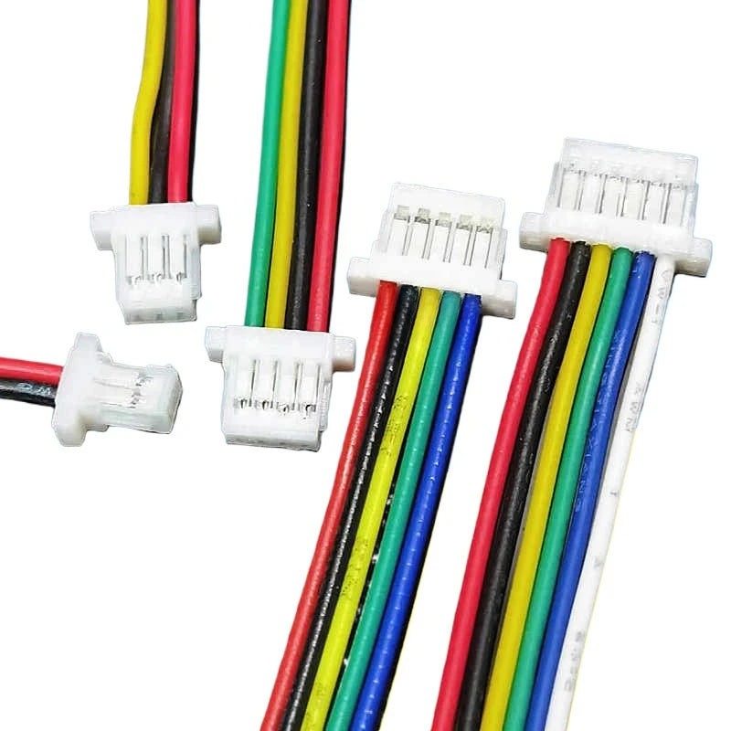 10Set Mini SH 1.0 2Pin 3P 4P 5P 6P 8P 10P 12P Micro PCB Vertical/RA SMT Male Pin Header Wafer Socket+Female Wires Cable 20mm