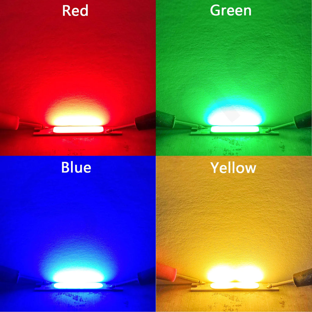 8pcs High Brightness LED COB Light Chip Lamp Beads 3W 5W DC 12V For LED Car Lights Bicycle Flashlight Wall Lamps Lights Tube DIY