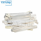 1500pcs 0603 0805 1206 SMD Resistor Kit 0ohm-10M Ohm 1% 60valuesX 25pcs=1500pcs High Precision Film Chip Resistance Kits
