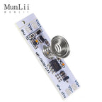 DC 12V Capacitive Touch Sensor Switch Coil Spring Switch LED Dimmer Control Switch 9-24V 30W 3A for Smart Home LED Light Strip