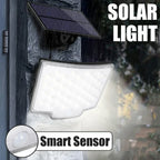 Solar Lights Outdoor 234LED 3 Modes Motion Sensor Flood Lights with Remote IP65 Waterproof Security Solar Lights for Outside