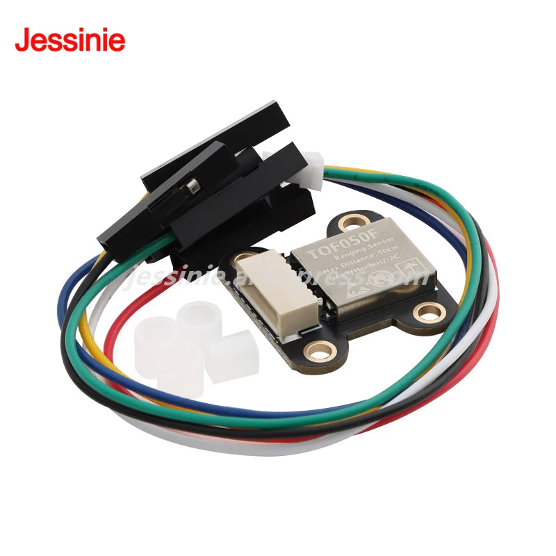 5pcs/1pc TOF050F TOF200F TOF400F Laser Infrared Distance Sensor Module VL6180 VL53L0X VL53L1X Module 50CM 2M 4M Serial Port IIC