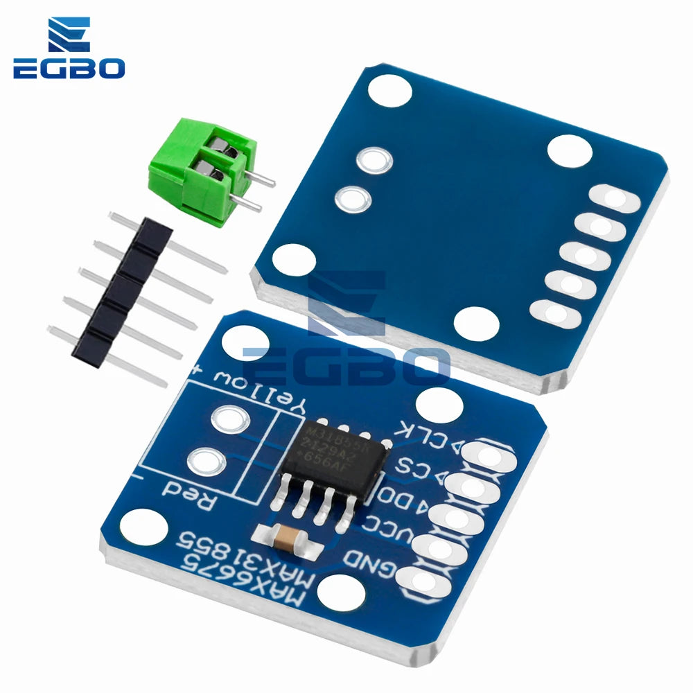 1~10PCS MAX31855  MAX6675 K Type Thermocouple Breakout Board Temperature Measurement Module 3V-5V For Arduino
