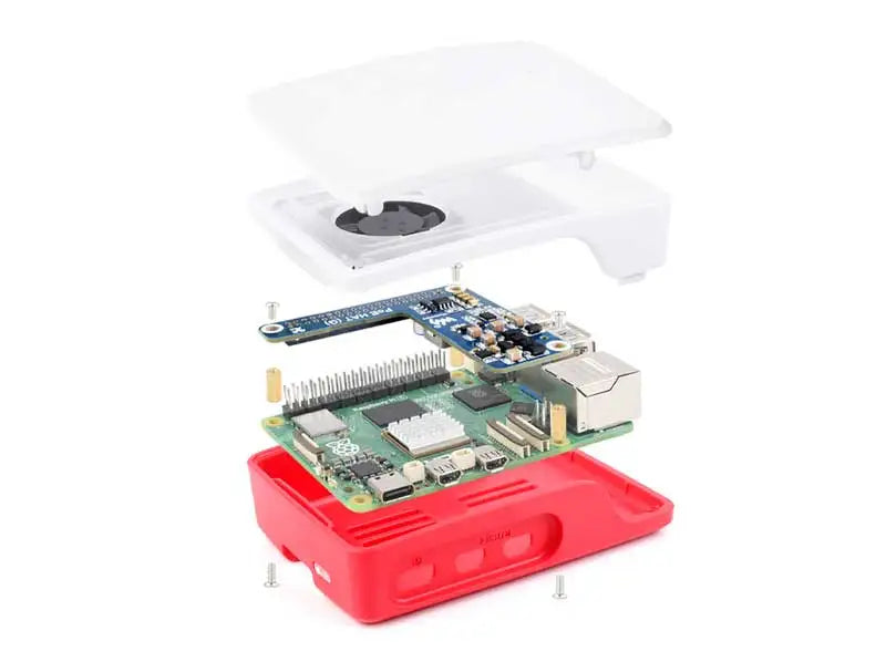 Raspberry Pi5 PoE MINI HAT G Power over RJ45 Ethernet 802.3af/at Moudle for Pi 5