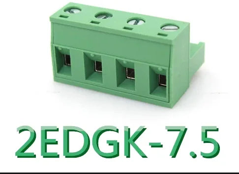 2/5Pcs 2edgk 7.5mm Plug 2/3/4/5/6/7/8/9/10Pin