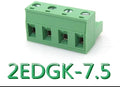 2/5Pcs 2edgk 7.5mm Plug 2/3/4/5/6/7/8/9/10Pin