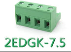 2/5Pcs 2edgk 7.5mm Plug 2/3/4/5/6/7/8/9/10Pin