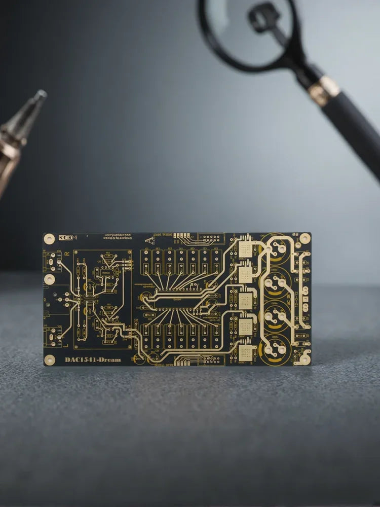 TDA1541 HiFi Audio DAC Decoder Board PCB Gold-plated Version