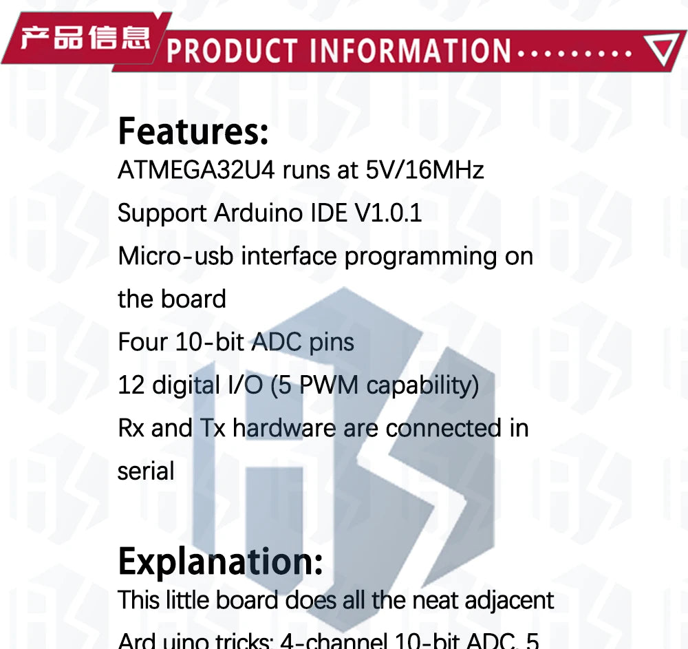 Pro Micro ATmega32U4 5V 16MHz Replace ATmega328 For Arduino TYPE-C  With 2 Row Pin Header For Leonardo Mini Usb Interface Pro