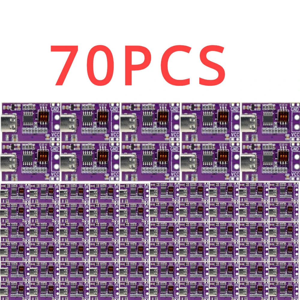 1-100PCS PD/QC/AFC Fast Charge Decoy Trigger Type-C Decoy Module Board with DIP Switch 5V 9V 12V 15V 20V Fixed Voltage Output