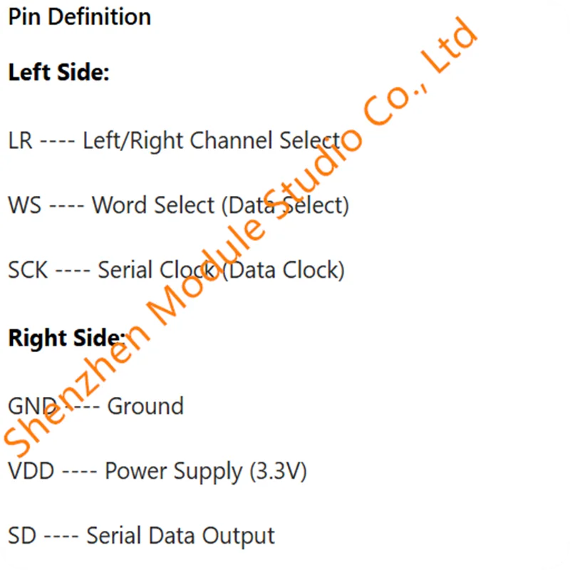 1PCS 20PCS ICS-43434 I2S Digital Microphone for Xiaozhi AI MIC, Compatible with INMP441