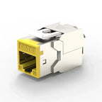 CAT6A Cat6 6 6A RJ45 Connector 6PCS Female Keystone Jack Toolless Module Plug For Networking Patch Panel Consumer Electronics