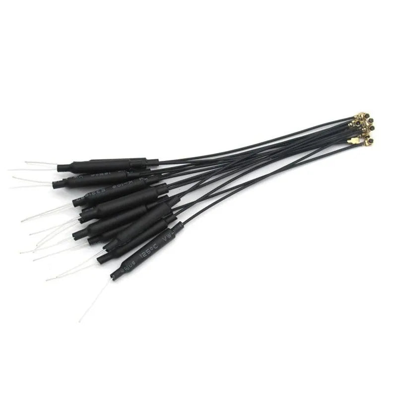 5Pcs/lot 2.4GHz WIFI Antenna 3dbi UF.L IPX/IPX Connector Brass Inner Aerial 15cm Length 1.13 Cable HLK-RM04 ESP-07