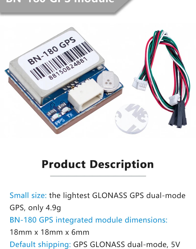 BN‑180 BN‑220 BN‑880Q GPS Module GNSS Receiver Module GPS GLONASS BDS Dual Mode Positioning Module PPS Timing