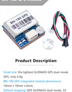 BN‑180 BN‑220 BN‑880Q GPS Module GNSS Receiver Module GPS GLONASS BDS Dual Mode Positioning Module PPS Timing