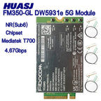FM350-GL DW5931e 5G M.2 Module For Dell Latitude 7440 Latitude 5531 9330 3571 Laptop Intel 5G Solution 5000 FM350 gl